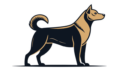 Cute Dachshund Cartoon Illustration – Adorable Brown Sausage Dog Vector