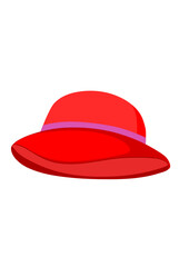 red cowboy hat