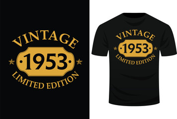 71 years old 71st Birthday Anniversary Best Limited 1953 Svg Design