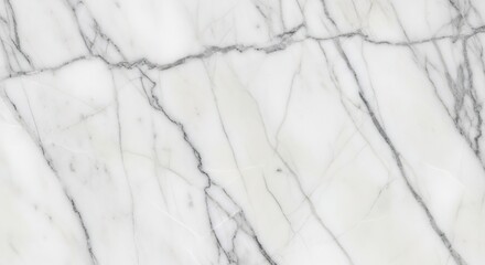 Obraz premium Detailed White Marble Texture with Grey Veins and Natural Patter