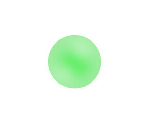 Aesthetic minimalist light green glowing oval, a soft gradient shape with a transparent background for UI and graphic design.