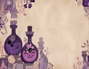 Tea Stained Writing Paper Ruled