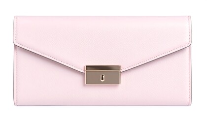 Pink wallet, flap style