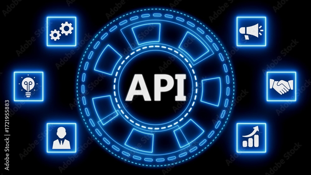 Poster A conceptual visualization of application programming interface api and its functions