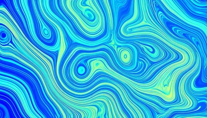 Abstract swirling patterns of vibrant colors