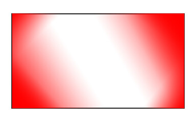 Obraz premium Abstract red gradient square with light streaks isolated on transparent background