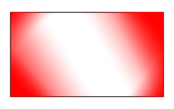 Abstract red gradient square with light streaks isolated on transparent background - Powered by Adobe