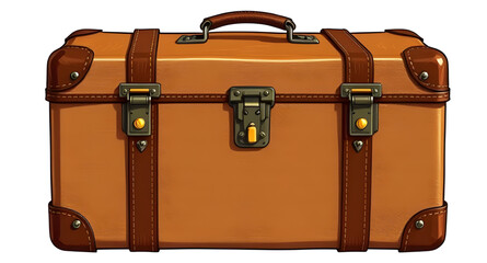 suitcase vector, suitcase illustration, old fashioned suitcase, vintage trunk, vintage baggage, travel suitcase, vintage suitcase art, retro suitcase design, suitcase with stickers, brown suitcase, le