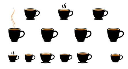 coffee cup icons