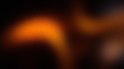 Abstract warm glowing orange and brown textured background with soft focus and bokeh effects © Baby