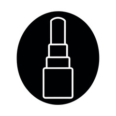 Minimal Flat Lipstick Rectangle Vector Illustration
