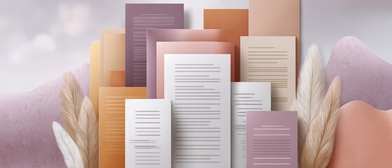 Recruitment and hiring process infographic showing resume filtering techniques in a professional environment