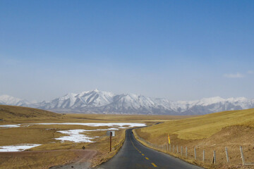 road in the mountains