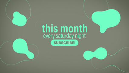 Neon Liquid Organic Text 