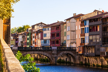 Old Weavers, Papermakers and Tanners’ Houses Along the Agoût River in the Historic Center of Castres