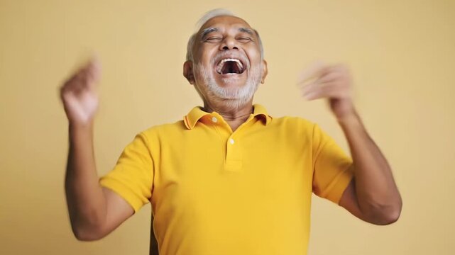 young man screaming