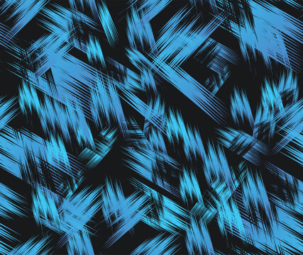 Seamless degrade stripe line pattern vector, Geometric degrade line Halftone pattern for Fabric and textile printing, sport jersey texture, wrapping paper background