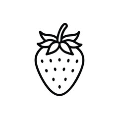 chocolate ice cream with strawberry