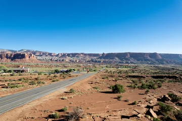 Utah State Route 24 through Capitol Reef National Park © donfink