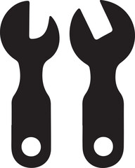 Pair of Wrenches Illustrating Mechanical Tools and Repair Services for Home Improvement Projects and Maintenance Tasks Focusing on Automotive or Plumbing