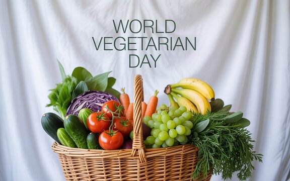 Colorful carrots, peppers, greens inspire October Vegetarian Day kitchen recipes.