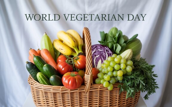 Salad ingredients highlight wholesome plant-based dietary choices for vegetarians. - Powered by Adobe