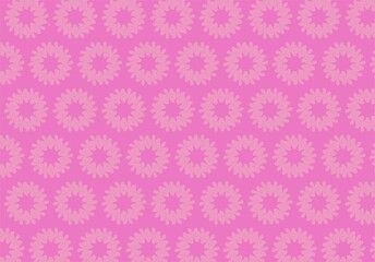 seamless pattern with pink flowers uncommon and charm craft