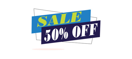 Sale Tag and Banner Icon Set. Special Offer, Big Sale, Discount, Mega Sale and Online Shopping Banner Template Vector Design