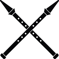 Abstract geometric design with bold color accents and helvetica courier typography