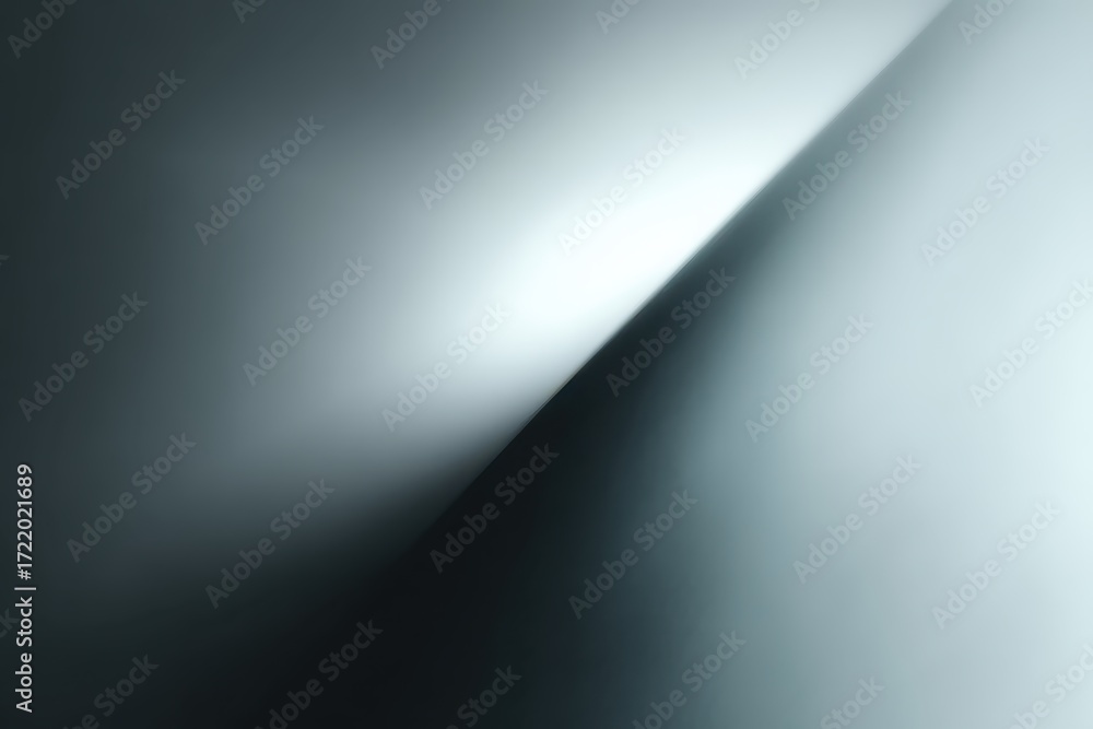 Aufkleber gray gradient abstract background displaying smooth curves and soft light transitions, creating a se