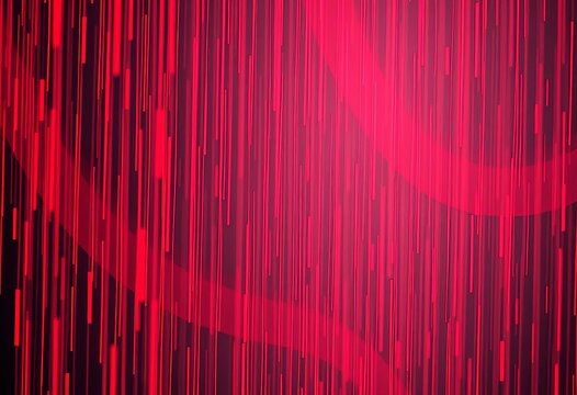 Abstract background of red digital rain, falling lines creating a dynamic texture, digital, code
