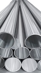 Stacked metallic tubes