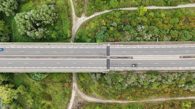 Highway Flow from Above