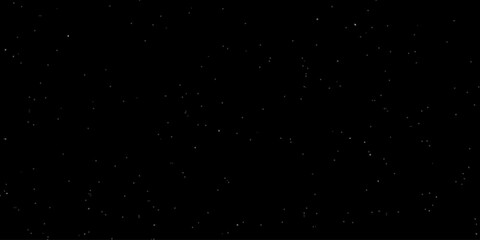 Obraz premium Winter black background for Christmas snowfall. White snow in the night sky. White snowflakes vector season winter Christmas.