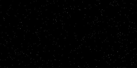 Obraz premium Winter black background for Christmas snowfall. White snow in the night sky. White snowflakes vector season winter Christmas.