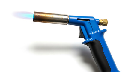 Blowtorch Isolated on White Background