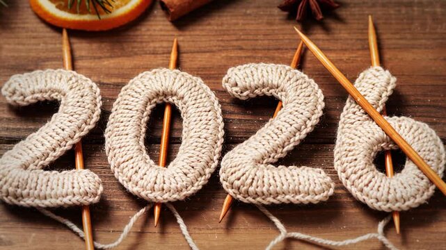 Warm Christmas Table Setting Featuring Knitted 2026