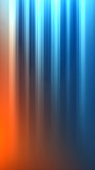 Blue and Orange Vertical Gradient Background