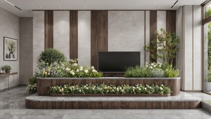 Serene Japanese Garden with Traditional Elements and Tranquil Atmosphere