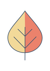 Green Leaf Icon Set – Botanical, Nature and Eco Friendly Vector Illustrations