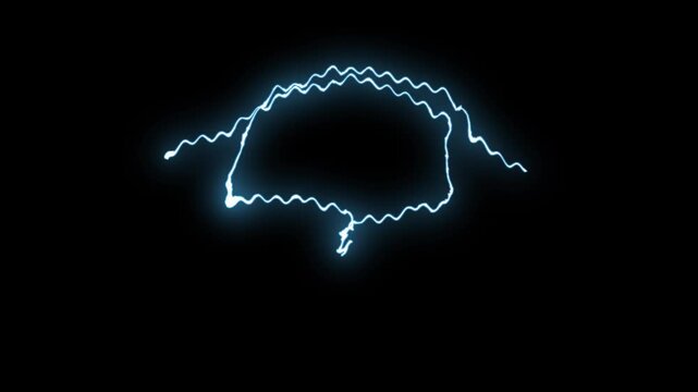 Electric lightning FX cartoon thunder spark, glowing flash energy boom pack, neon hand drawn storm explosion burst, comic overlay animation on black screen, chroma key alpha channel 4K video loop