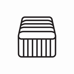 İcon vector  Mattress  sleep 