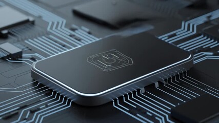 Futuristic fingerprint scanner on digital circuit board with holographic biometric data, symbolizing cybersecurity, digital identity, authentication, encryption, and advanced security technology - Powered by Adobe