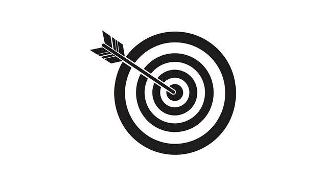Simple target with arrow