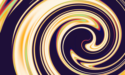 Cosmic Swirl of Color and Motion Energy