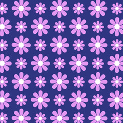 Colorful Seamless floral pattern design for textile fabric print