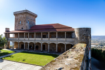 Fototapeta premium Castle of Monterrei, Verín, Galicia, Spain
