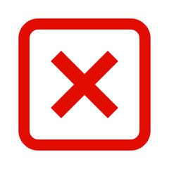 check mark icon button set. check box icon with right and wrong buttons and yes or no checkmark icons in green tick box and red cross. vector illustration