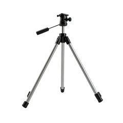Compact tripod, studio shot, black background, photography support