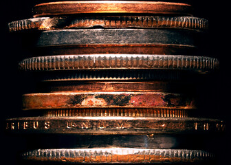 stack of coins